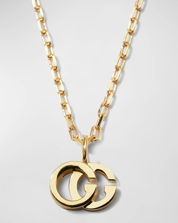 18k Gold GG Running Necklace