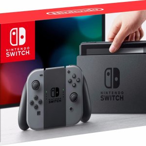 Nintendo Switch Gaming Console with Gray Joy-Con