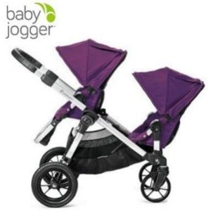 Amazon购买Baby Jogger City Select 童车紫色款送免费座椅