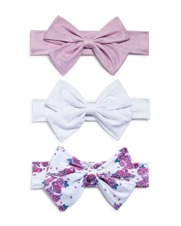 Girls' 3-Piece Flutter Headbands Set - Baby