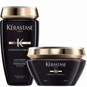 卡诗Kerastase 鱼子酱护发两件套, 含洗发水250ml+发膜200ml