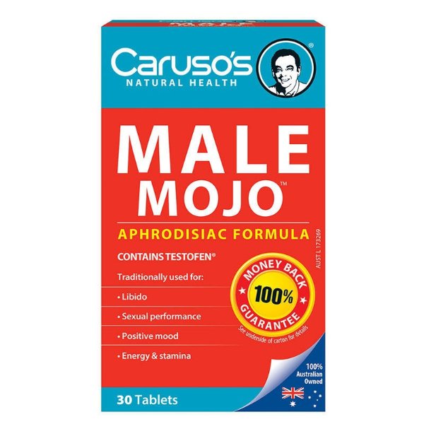 Caruso's 男性魔力改善性功能补肾营养片 30片 增强精子活力