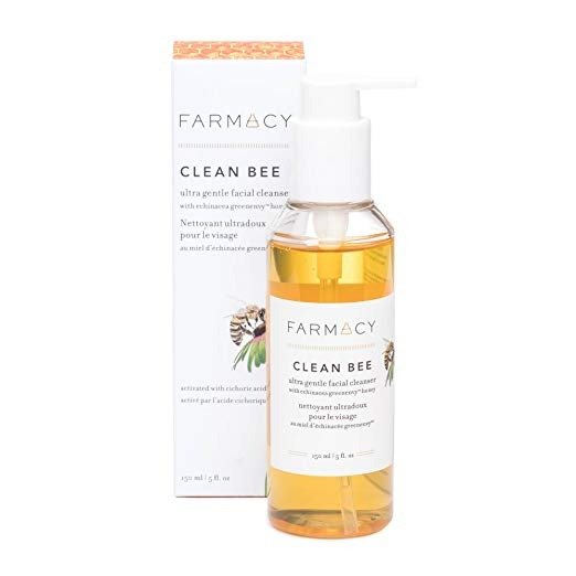 Clean Bee Gentle Facial Cleanser - Daily Face Moisturizer w/ Hyaluronic Acid