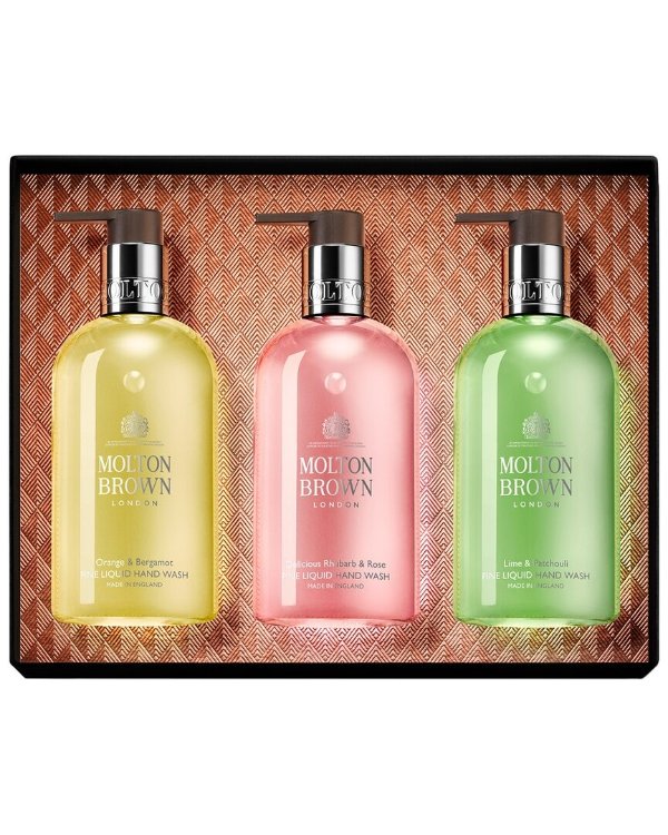 Set of 3 300ml Citrus & Fruity Hand Wash Collection