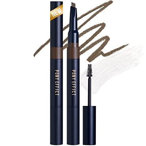 Shape & Set Brow Maximizing Duo | Brow Pencil and Brow Setting Gel for Three-Dimensional Eyebrows | Available in 5 shades (003 DEEP BROWN)