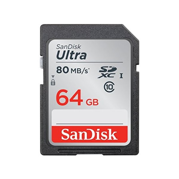 64GB Ultra SDXC UHS-I Memory Card SDSDUNC-064G-GN6IN