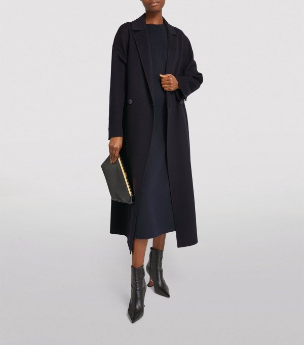 Sale | Max Mara Wool Buttoned Coat | Harrods US