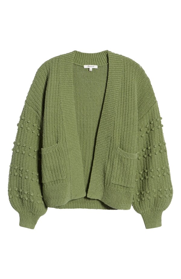 Bobble Cardigan Sweater