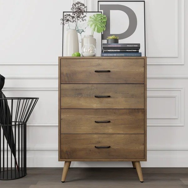 Dunshee 4 Drawer ChestDunshee 4 Drawer ChestRatings & ReviewsCustomer PhotosQuestions & AnswersShipping & ReturnsMore to Explore