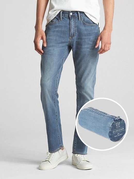 Roll & Go slim fit jeans