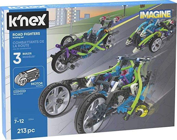 Imagine – Road Fighters Building Set – 213Piece – Ages 7+ – Engineering Educational Toy Building Set (Amazon Exclusive)