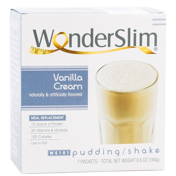 Meal Replacement Protein Shake & Pudding, Vanilla Cream (7ct)