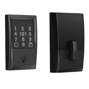 Schlage BE499WB CEN 622 Encode Plus WiFi Deadbolt Smart Lock with Apple Home Key