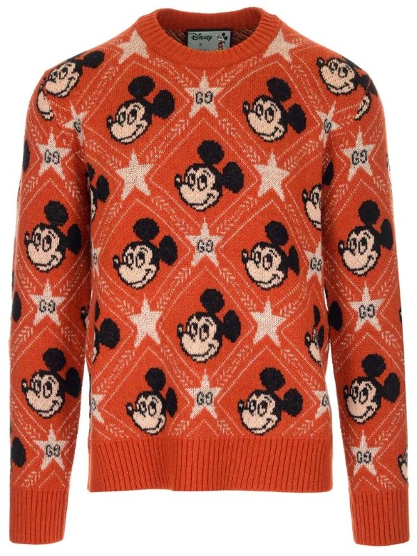 X Disney GG Mickey Mouse 毛衣