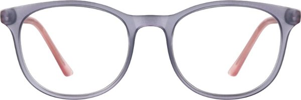 淡紫色圆框眼镜