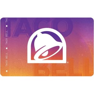 Taco Bell $50礼卡