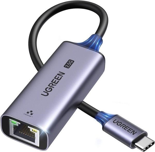 USB C to Ethernet Adapter 2.5G
