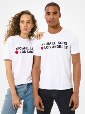 MK Loves Los Angeles Cotton Jersey Unisex T-Shirt