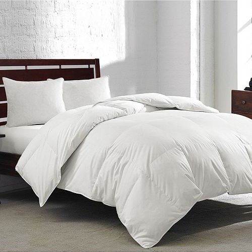 White Goose Feather & Down 240-Thread Count Full/Queen Comforter