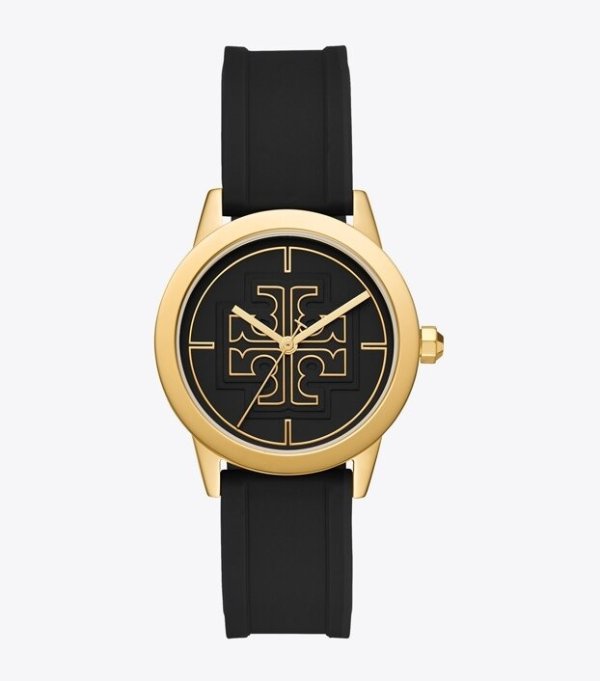 Gigi Watch, Dark Green Silicone/Gold-Tone, 36 X 42 MMSession is about to end