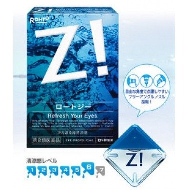 日本ROHTO Zi隐形眼镜专用眼药水12ml 