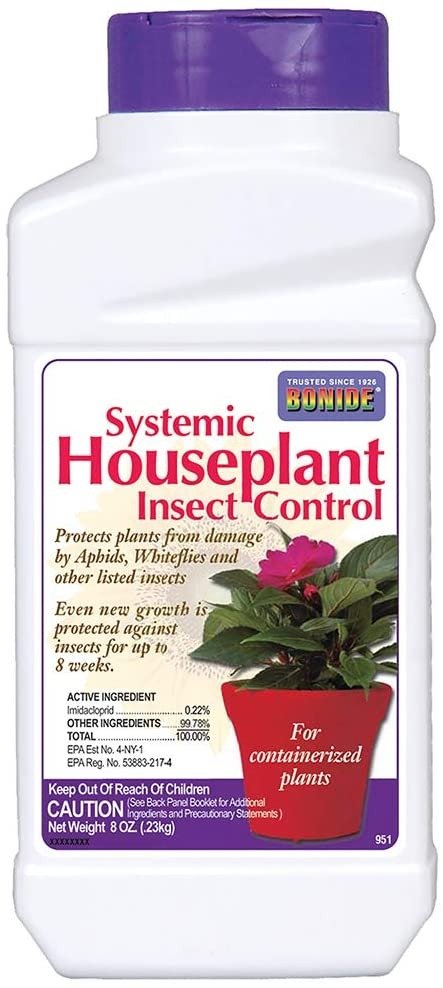 Systemic House Plant Insect Control Granules 8 oz., 0.22% Imidacloprid Insecticide