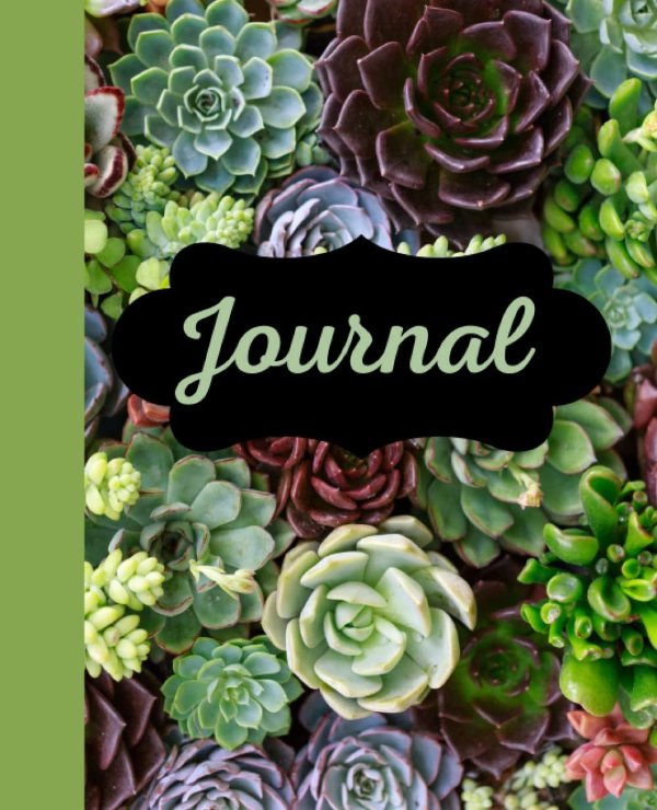 Journal: Succulents full cover