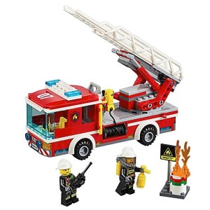 乐高LEGO 城市系列-云梯消防车 60107