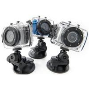 Gear Pro 720p HD or 1080p Full HD Sport Action Camera with Touch Screen