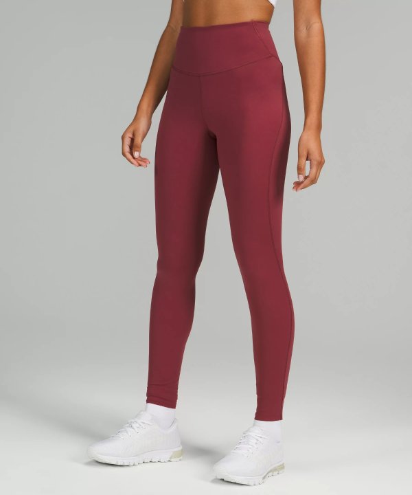 Base Pace High-Rise Running Tight 28" *Brushed Nulux | Women's Pants | lululemon