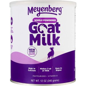 Meyenberg Whole Powdered Goat Milk (12 Ounce), Gluten Free, Non GMO, Vitamin D