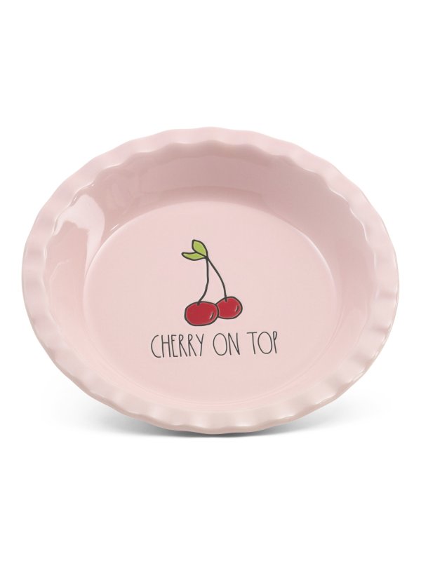 Cherry On Top Pie Plate