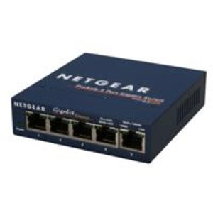 NETGEAR 5 Port Gigabit Business-Class Desktop Switch - Lifetime Warranty