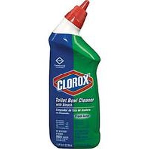 2 Bottles of  Clorox® Toilet Bowl Cleaner with Bleach, 24 oz.