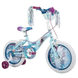史低价：Huffy 迪士尼冰雪奇缘儿童自行车，带辅助轮
