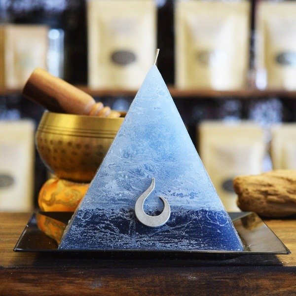Pyramid Candle from Apollo Box