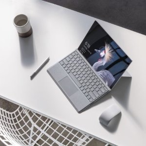 Surface Pro + Platinum Signature Type Cover套装