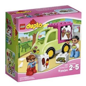 乐高Lego Duplo得宝系列雪糕冰淇淋车10586