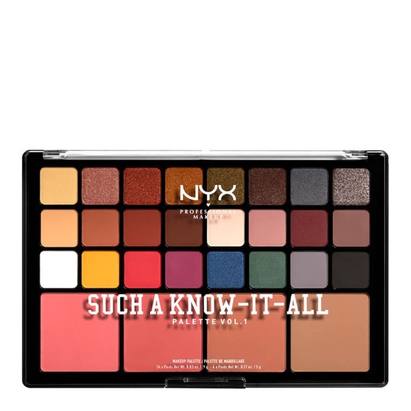 Such a Know-It-All Eye Shadow, Blusher and Contour Palette 41.6g
