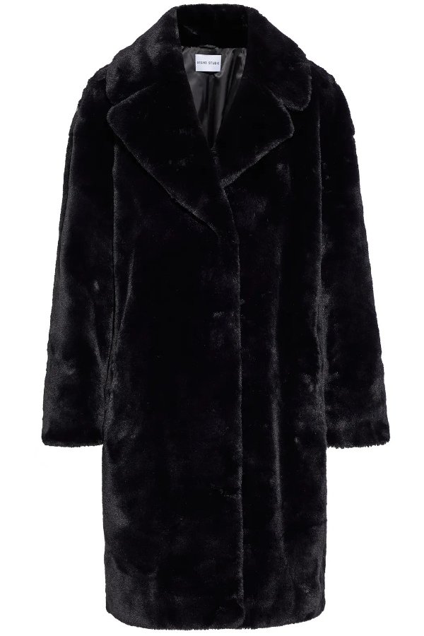 Camille Cocoon faux fur coat