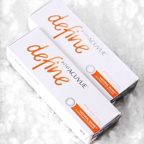 1 Day Acuvue Define Natural Shine with LACREON | lenspure