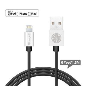 Extra Long Lightning Cable, [Apple MFi Certified] iOrange-E™ 6 Feet