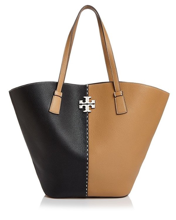 McGraw Color-Block Leather Extra Large Shopper Tote