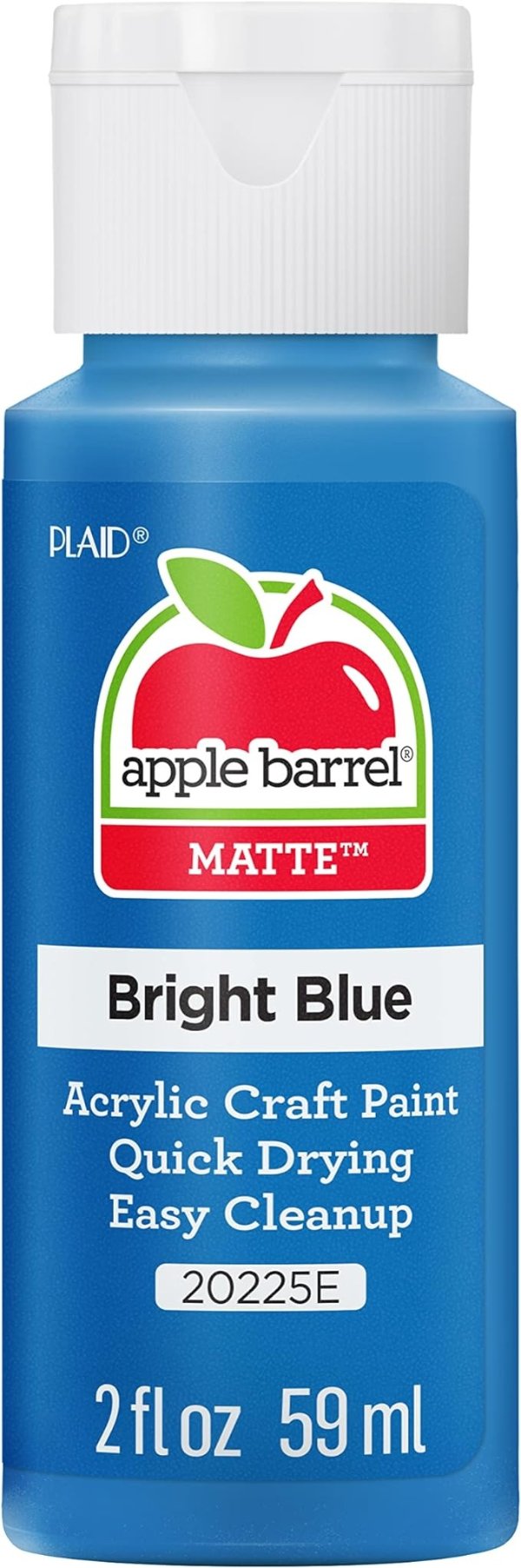 Acrylic Paint in Assorted Colors (2 Ounce), 20225 Bright Blue