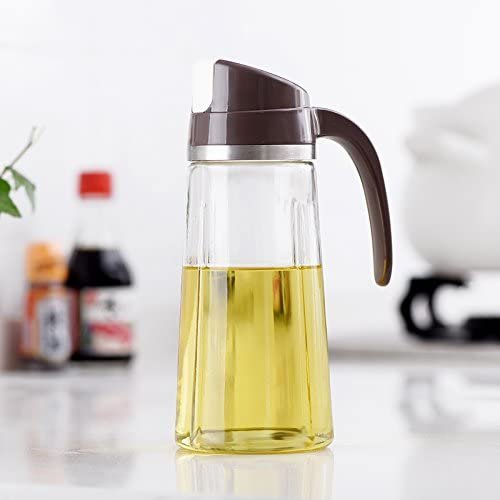 Marbrasse Auto Flip Olive Oil Dispenser Bottle,20 OZ