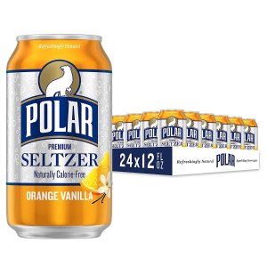Polar Seltzer 橙子味苏打水 12oz 24罐