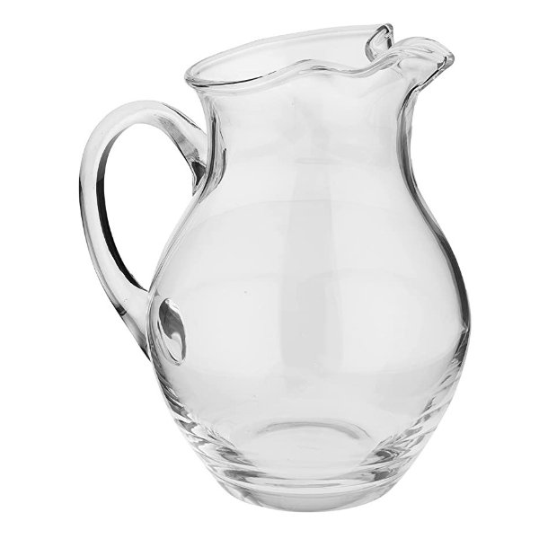 5136551 Napoli Glass Beverage Pitcher Clear, 70 Ounce