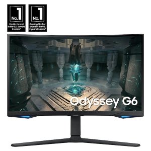 Samsung 27" Odyssey G65B 2K 240Hz 1ms HDR600 1000R 曲面显示器
