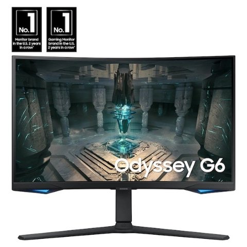 27" Odyssey G65B 2K 240Hz 1ms HDR600 1000R 曲面显示器