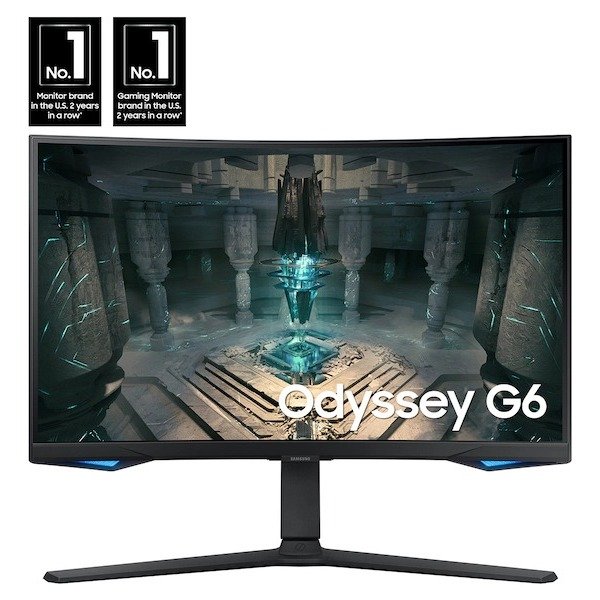 27" Odyssey G65B QHD 240Hz 1ms HDR600 1000R Curved Monitor